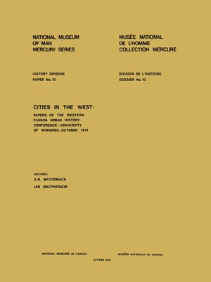 cover image of Cities in the west